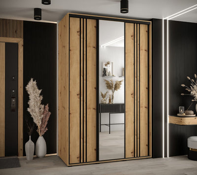 Cannes VII Sliding Door Wardrobe 160cm