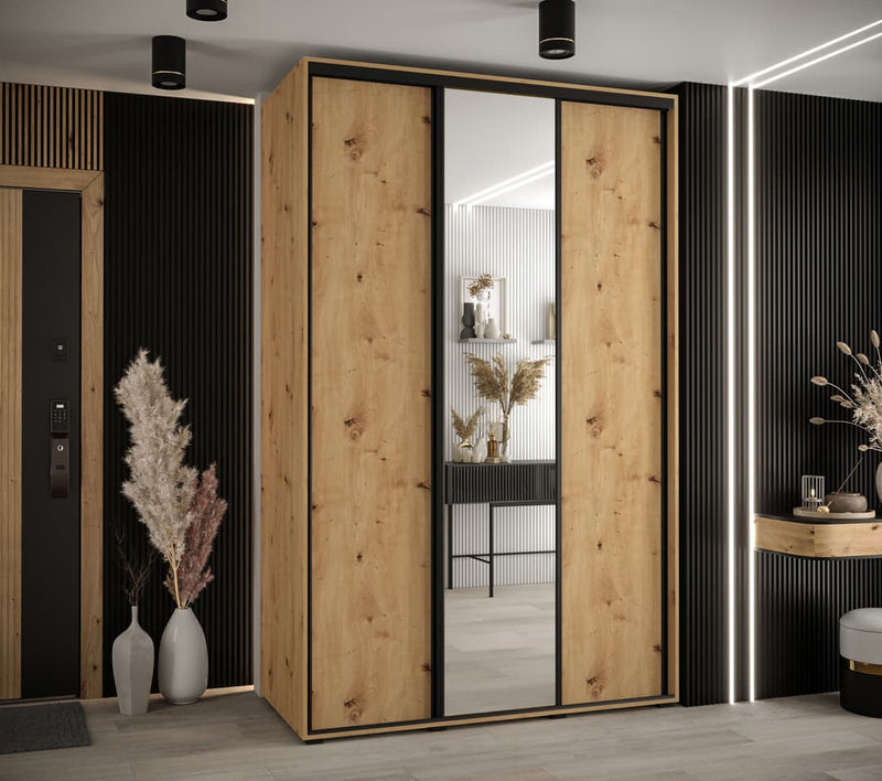 Cannes III Sliding Door Wardrobe 150cm