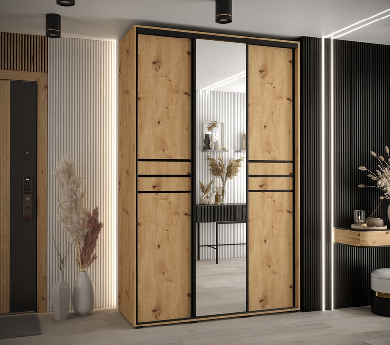 Cannes XI Sliding Door Wardrobe 150cm