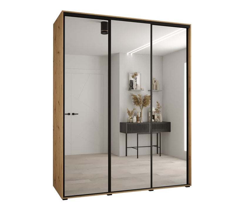 Cannes II Sliding Door Wardrobe 200cm