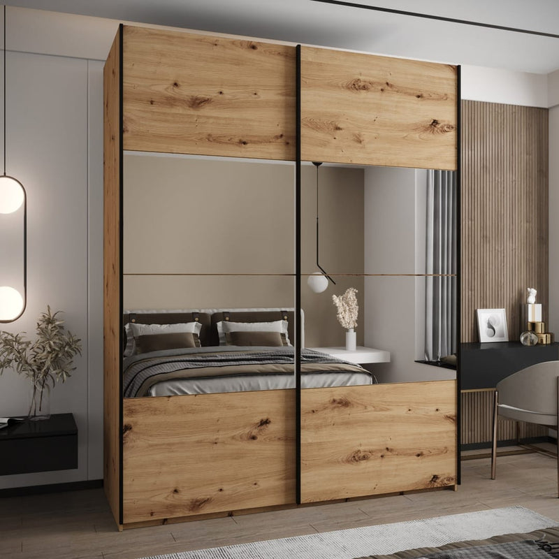 Trosa IV Sliding Door Wardrobe 190cm