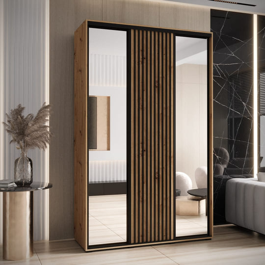 Sapporo II Sliding Door Wardrobe 160cm