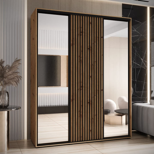 Sapporo II Sliding Door Wardrobe 190cm