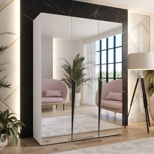 Piano III Hinged Door Wardrobe 150cm