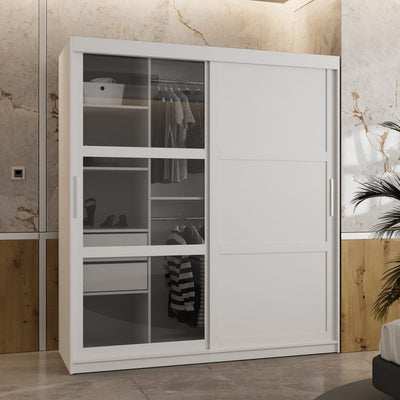 Parma III Sliding Door Wardrobe 180cm