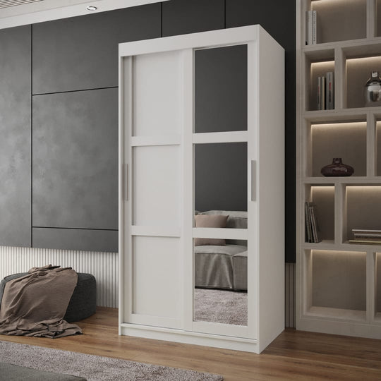 Arendal III Sliding Door Wardrobe 100cm