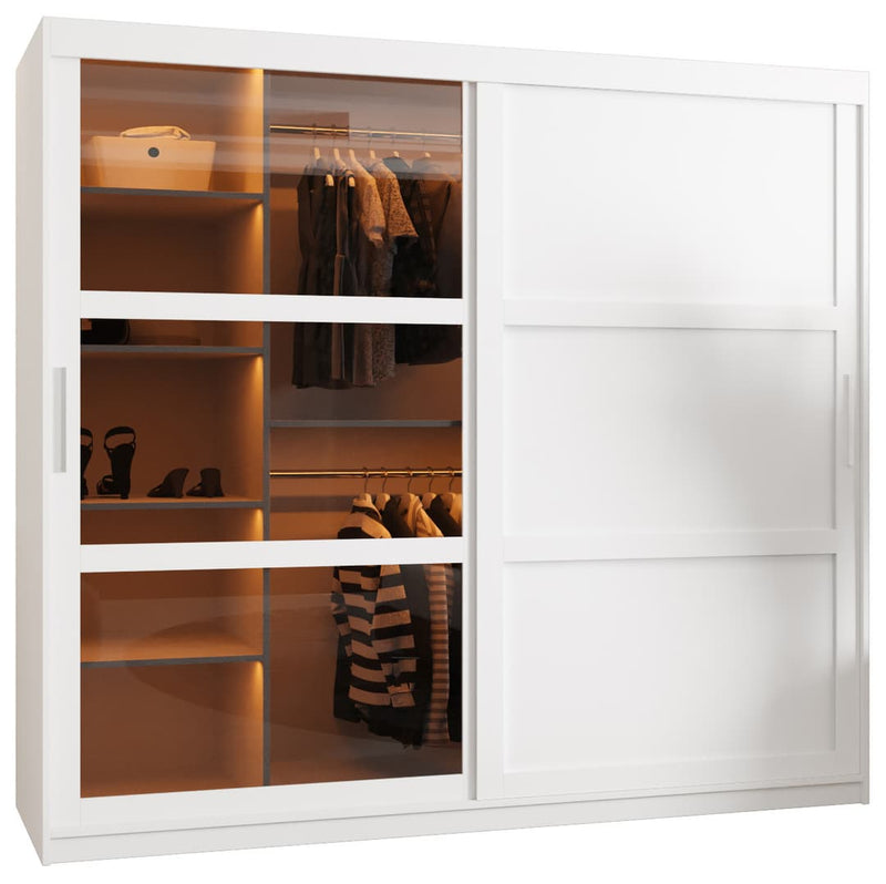 Parma III Sliding Door Wardrobe 200cm