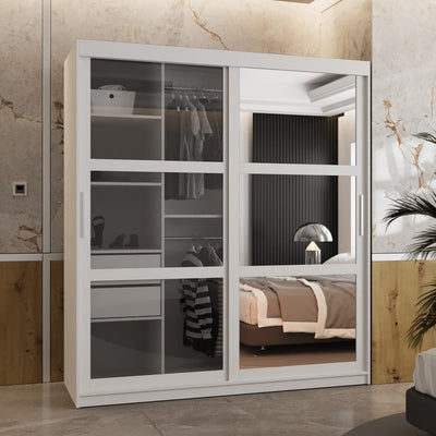 Parma II Sliding Door Wardrobe 180cm