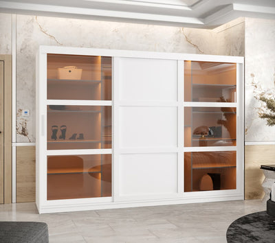 Parma III Sliding Door Wardrobe 250cm