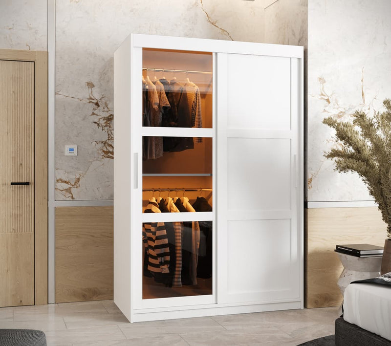 Parma III Sliding Door Wardrobe 120cm