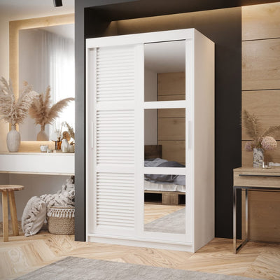 Larvik II Sliding Door Wardrobe 100cm