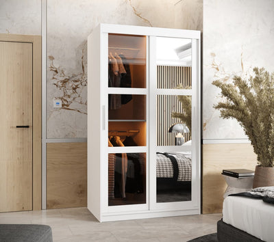 Parma II Sliding Door Wardrobe 100cm