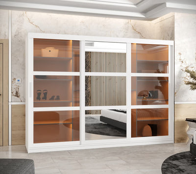 Parma II Sliding Door Wardrobe 250cm