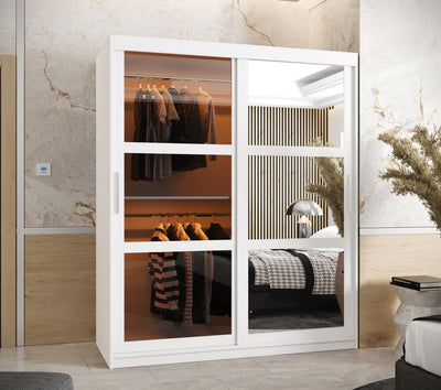 Parma II Sliding Door Wardrobe 150cm