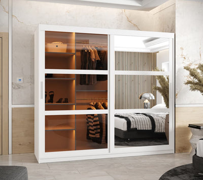 Parma II Sliding Door Wardrobe 200cm