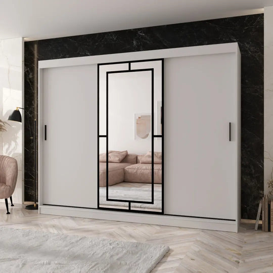 Modena Sliding Door Wardrobe 250cm