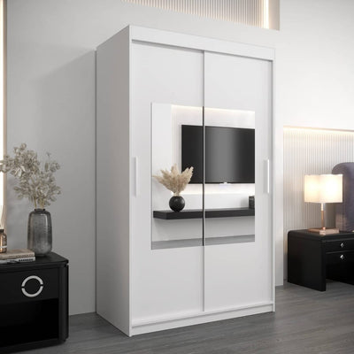 Torino Sliding Door Wardrobe 120cm