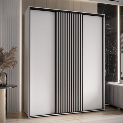 Sapporo I Sliding Door Wardrobe 200cm