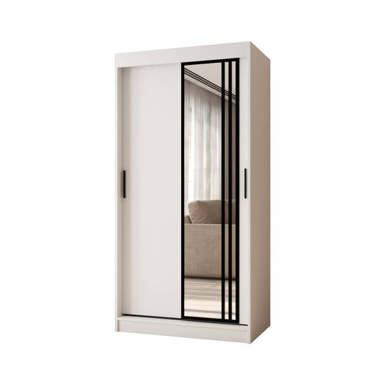 Asved Sliding Door Wardrobe 100cm