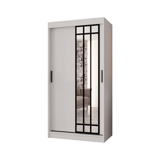 Almeria Sliding Door Wardrobe 100cm