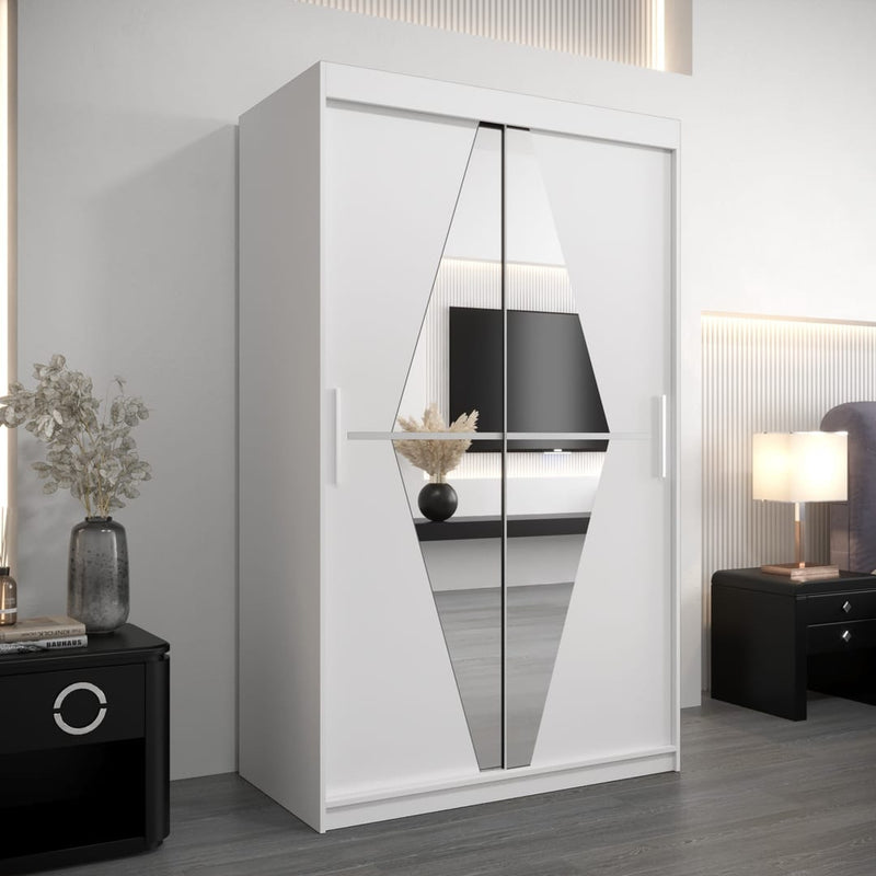 Boliwia Sliding Door Wardrobe 120cm