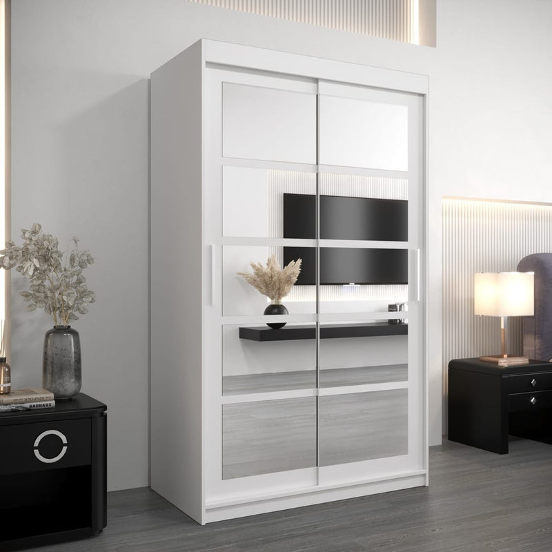 Roma II Sliding Door Wardrobe 120cm