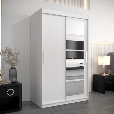 Roma I Sliding Door Wardrobe 120cm