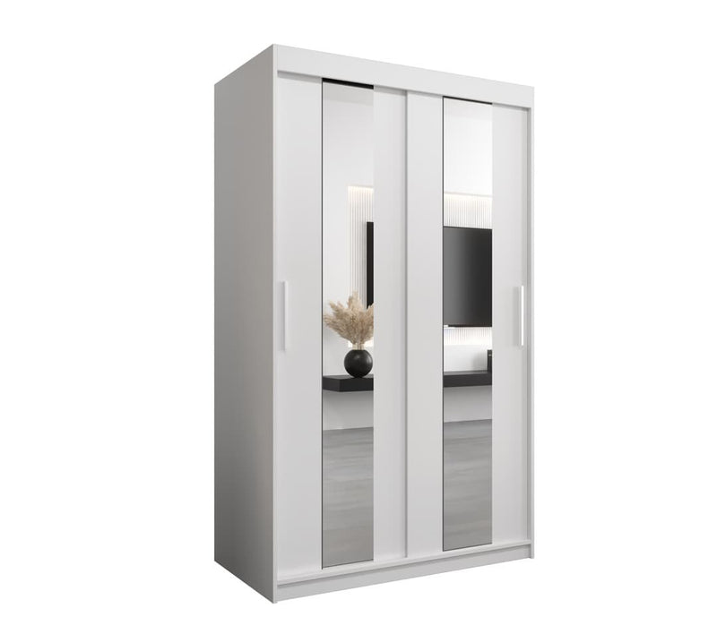 Pole Sliding Door Wardrobe 120cm