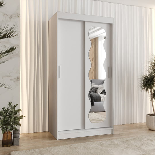 Spoti Sliding Door Wardrobe 100cm