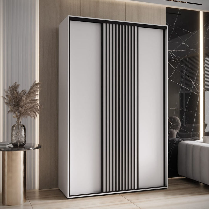 Sapporo I Sliding Door Wardrobe 150cm