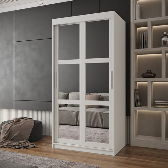 Arendal I Sliding Door Wardrobe 100cm
