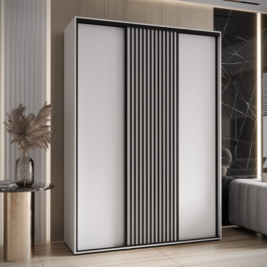 Sapporo I Sliding Door Wardrobe 170cm