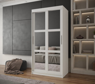 Arendal I Sliding Door Wardrobe 100cm