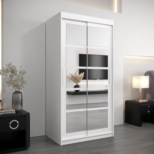 Roma II Sliding Door Wardrobe 100cm