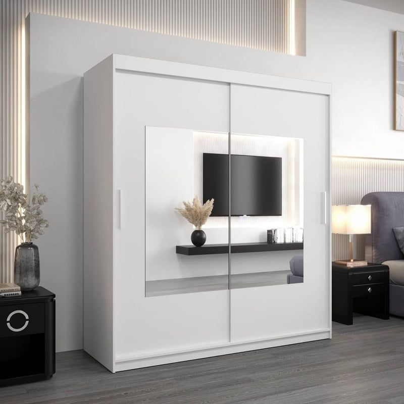Torino Sliding Door Wardrobe 180cm
