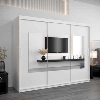 Torino Sliding Door Wardrobe 250cm