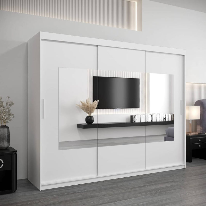 Torino Sliding Door Wardrobe 250cm