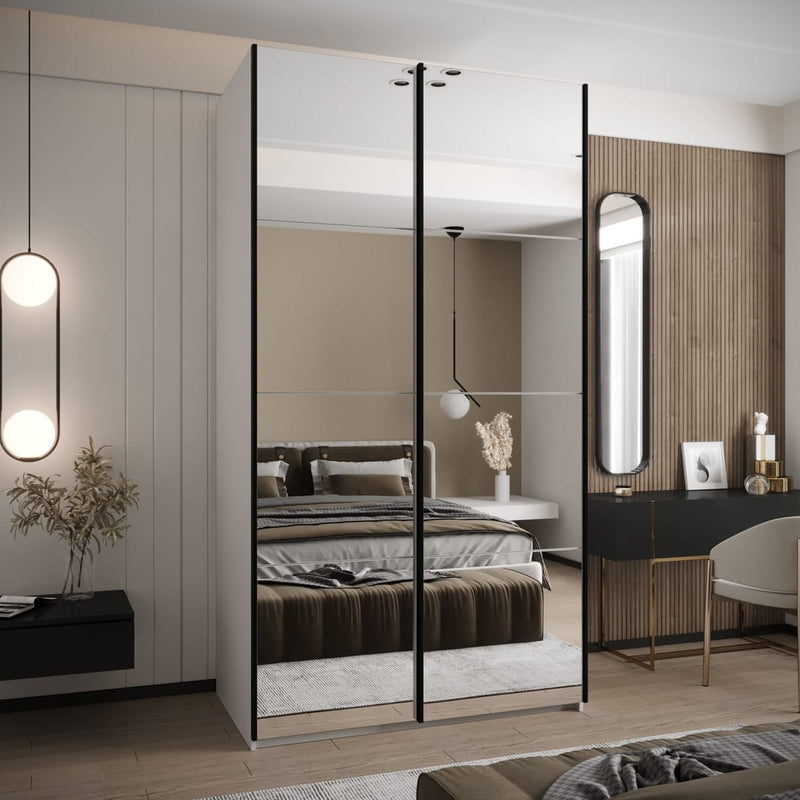 Trosa II Sliding Door Wardrobe 130cm