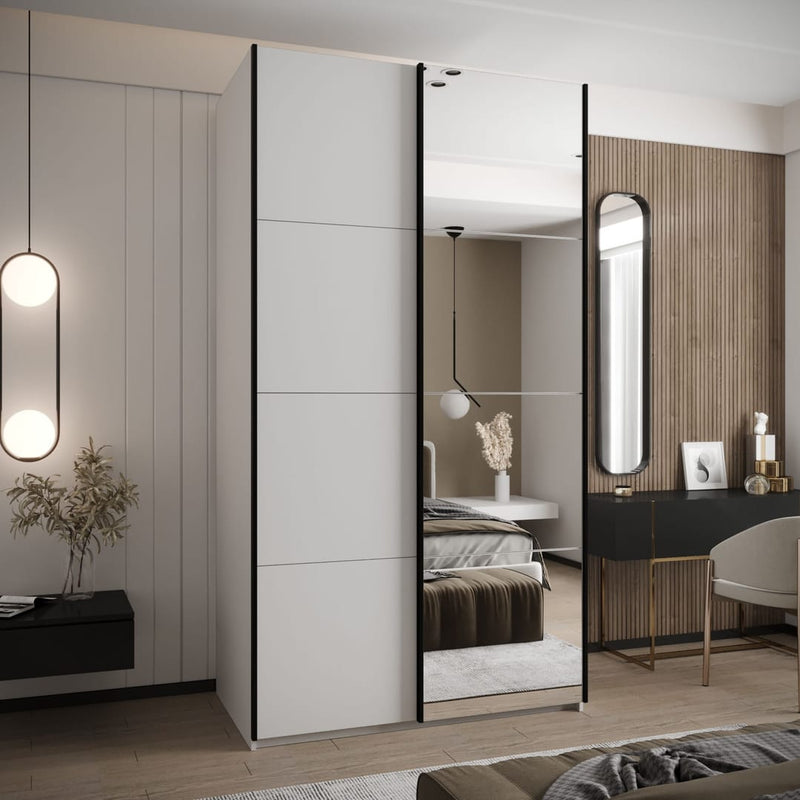 Trosa III Sliding Door Wardrobe 140cm