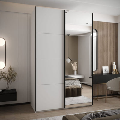 Trosa III Sliding Door Wardrobe 160cm