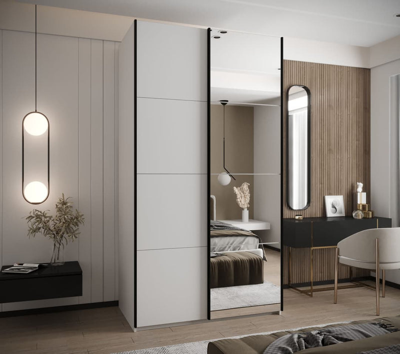 Trosa III Sliding Door Wardrobe 140cm