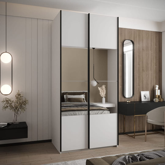 Trosa IV Sliding Door Wardrobe 110cm