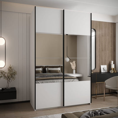 Trosa IV Sliding Door Wardrobe 160cm