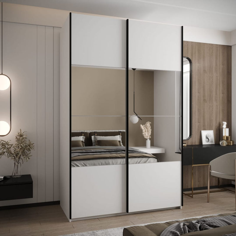Trosa IV Sliding Door Wardrobe 160cm