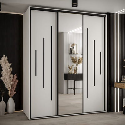 Cannes XIII Sliding Door Wardrobe 200cm