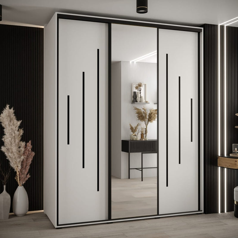 Cannes XIII Sliding Door Wardrobe 200cm