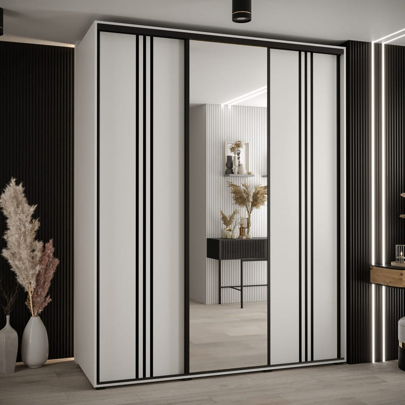 Cannes VII Sliding Door Wardrobe 200cm