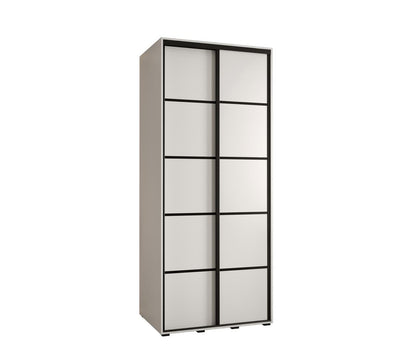 Cannes IV Sliding Door Wardrobe 100cm