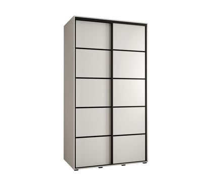 Cannes IV Sliding Door Wardrobe 130cm