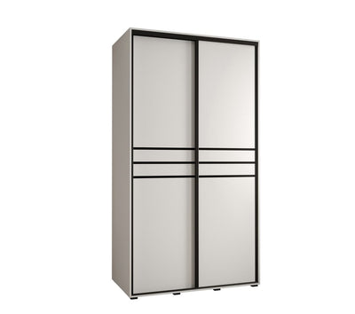 Cannes X Sliding Door Wardrobe 140cm